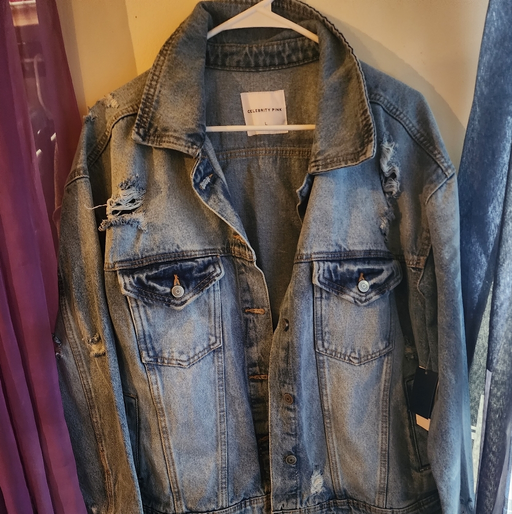 Women's denim jacket NWT